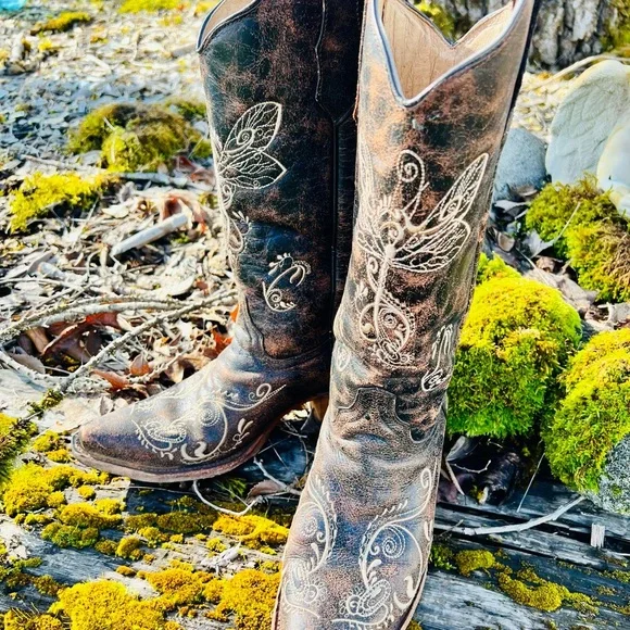 ✨Sold✨Circle G Fashion Western Boots - Picture 3 of 8